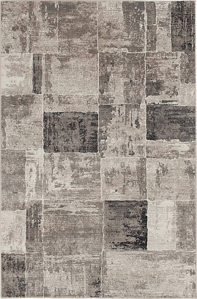 Almara Gray 5' x 7'6 Rug - Thumbnail - Image 1