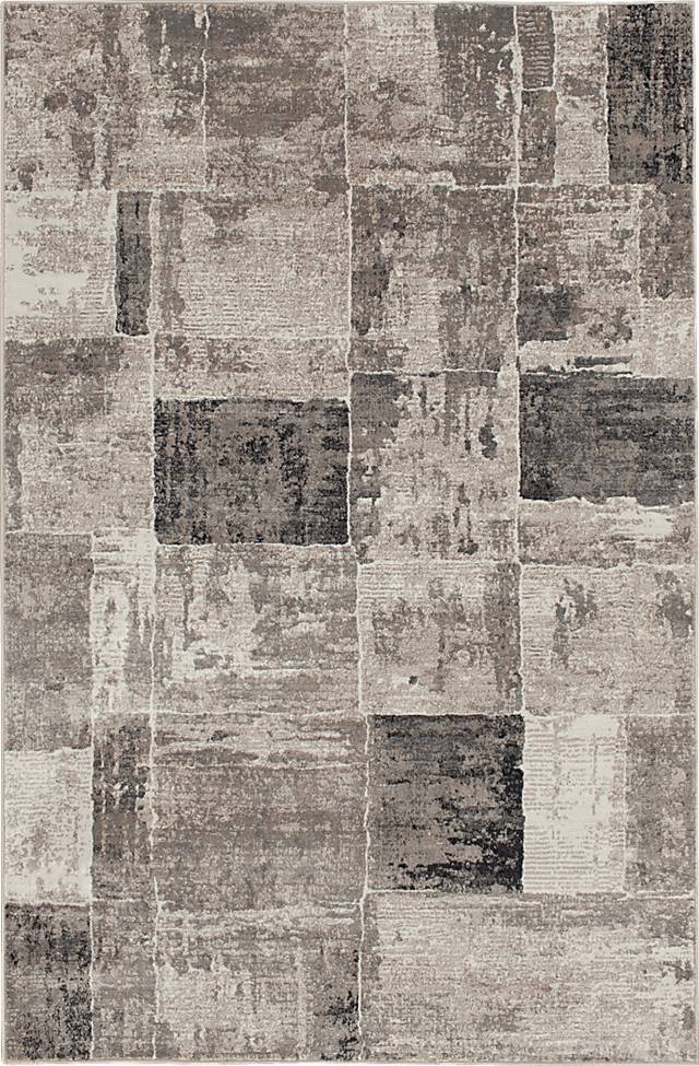 Almara Gray 7'10 x 9'10 Rug - Thumbnail - Image 1