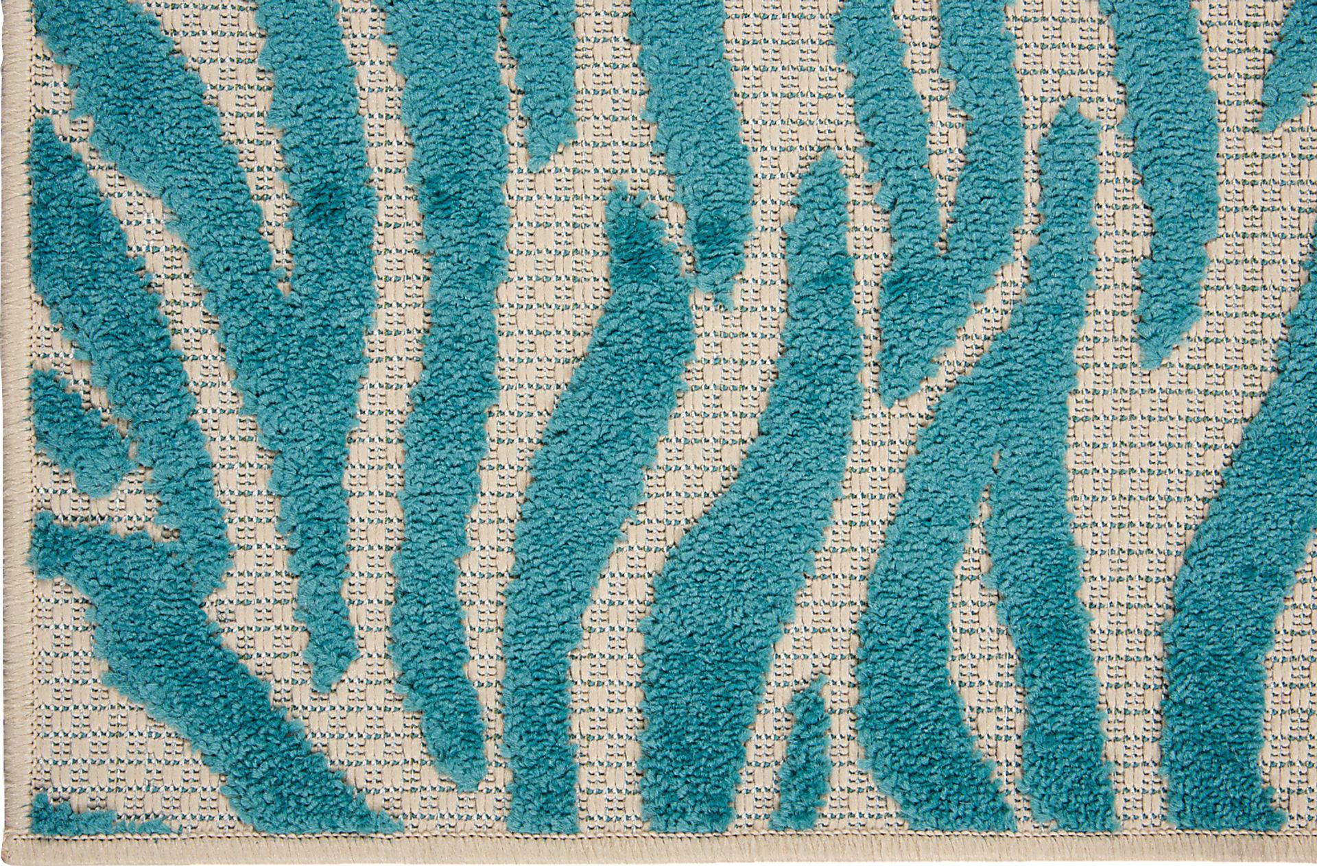 Almarie Blue 8' x 11' Indoor/Outdoor Rug - Image 4