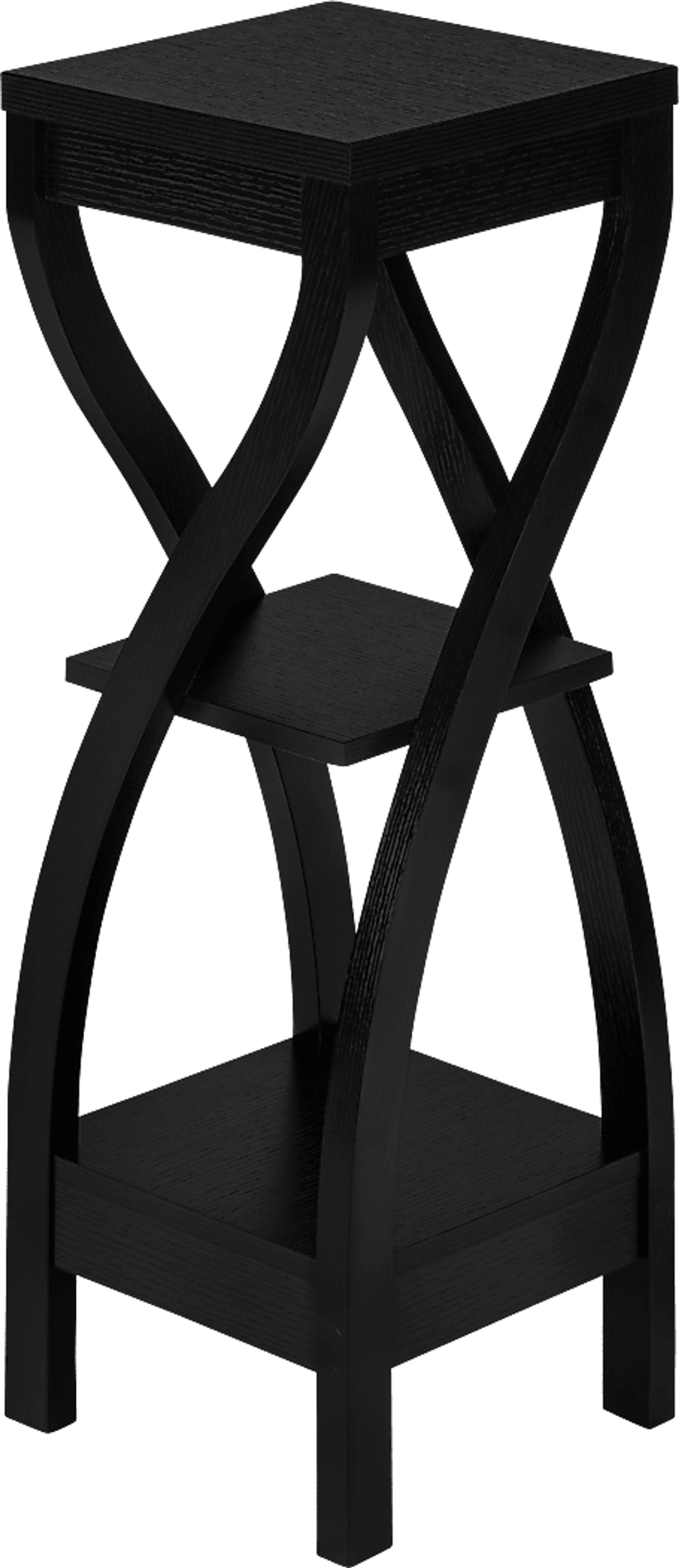 Almendariz Black Accent Table - Image 1