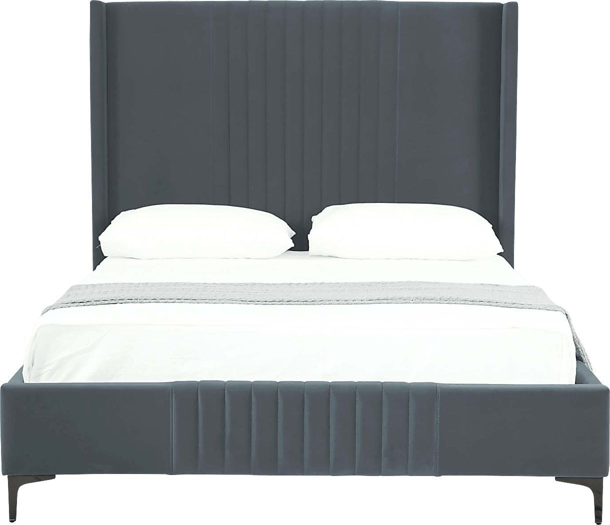 Almendra Gray Queen Bed