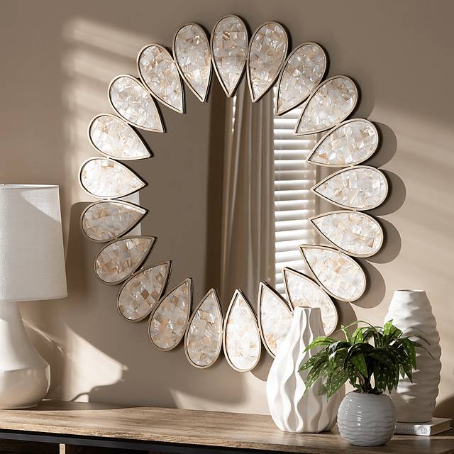 Almeria Silver Mirror - Thumbnail - Image 2