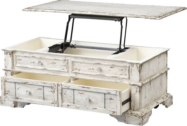 Almington Cream Cocktail Table - Thumbnail - Image 3