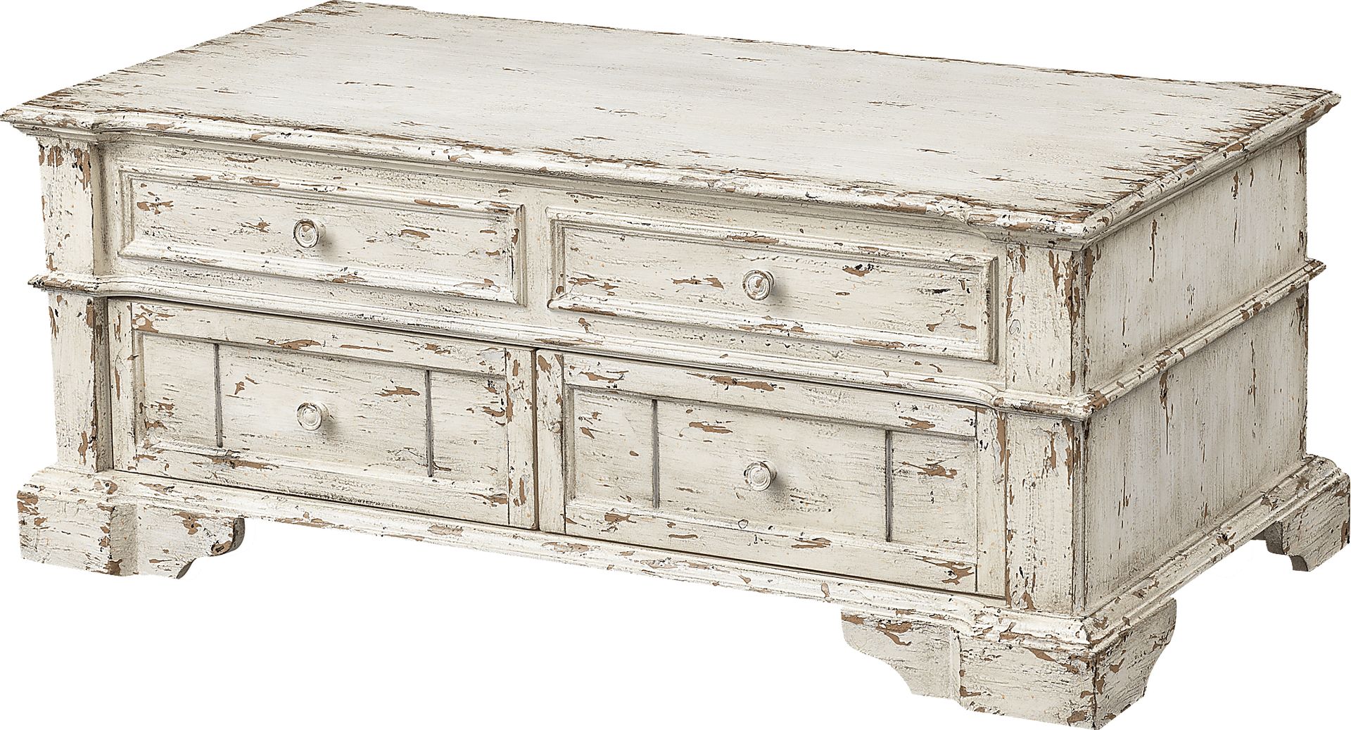 Almington Cream Cocktail Table - Image 1