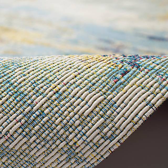 Almond Sands Multi 6'8 x 9'4 Indoor/Outdoor Rug - Thumbnail - Image 3