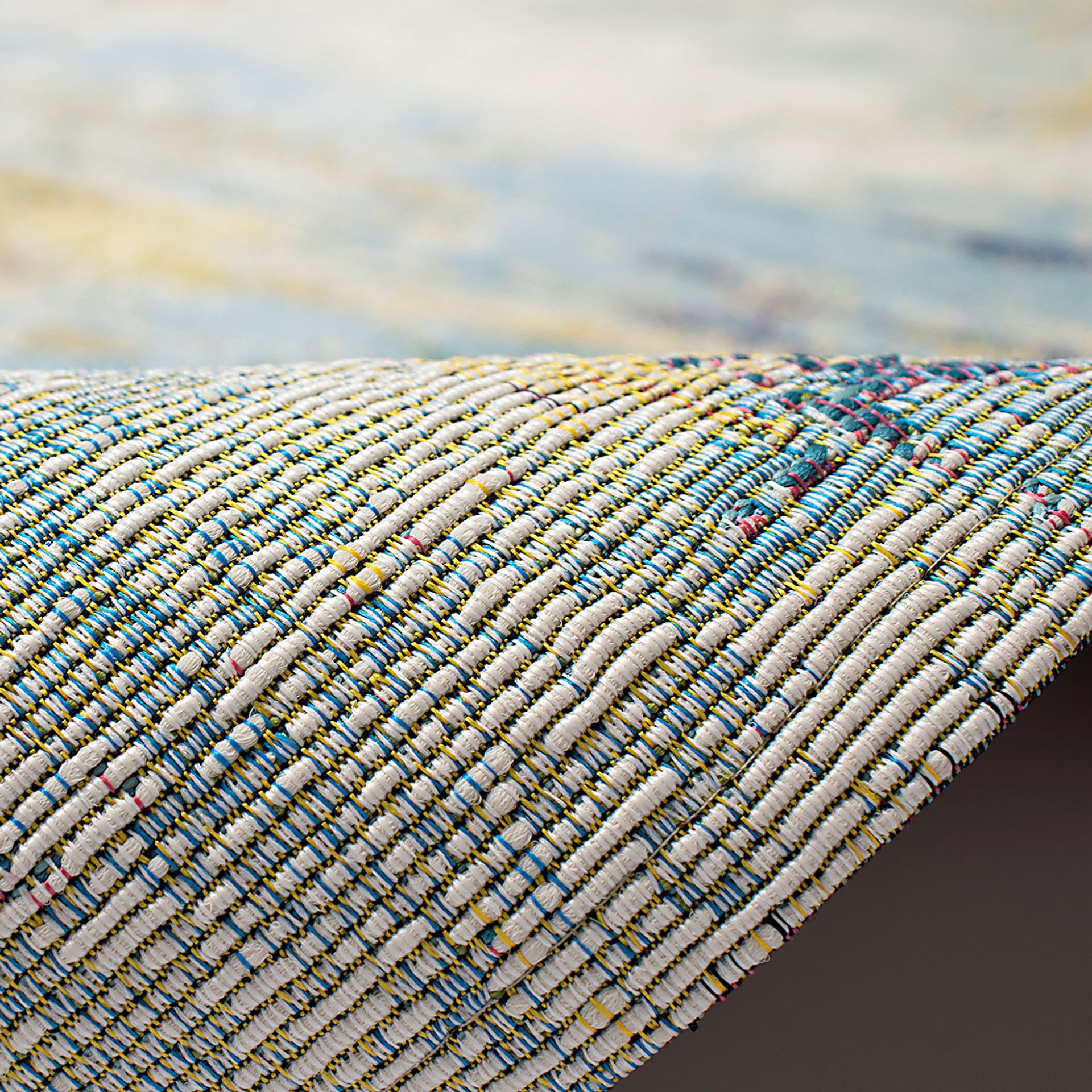 Almond Sands Multi 7'10 x 9'10 Indoor/Outdoor Rug - Image 3
