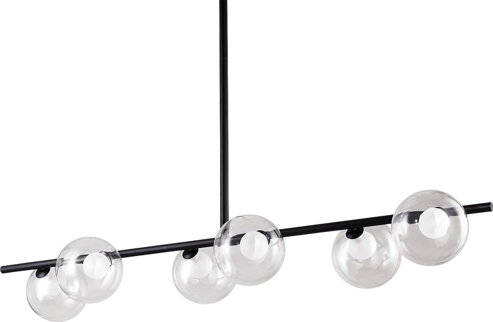 Almond Trail Black Chandelier - Image 8