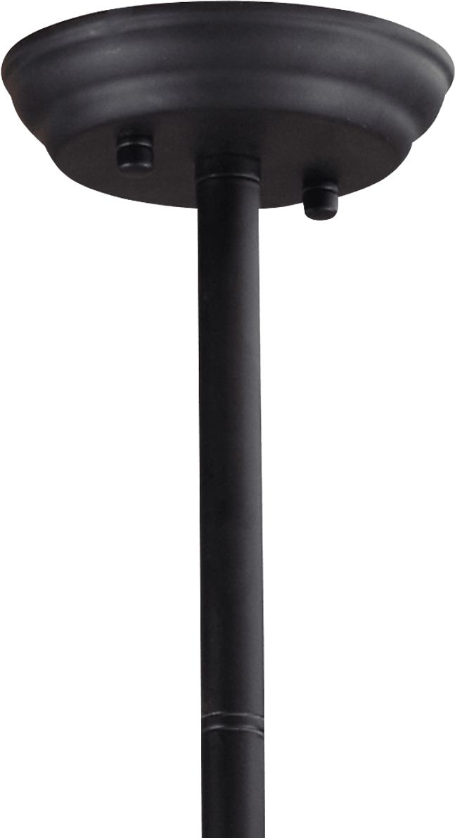 Almond Trail Black Chandelier