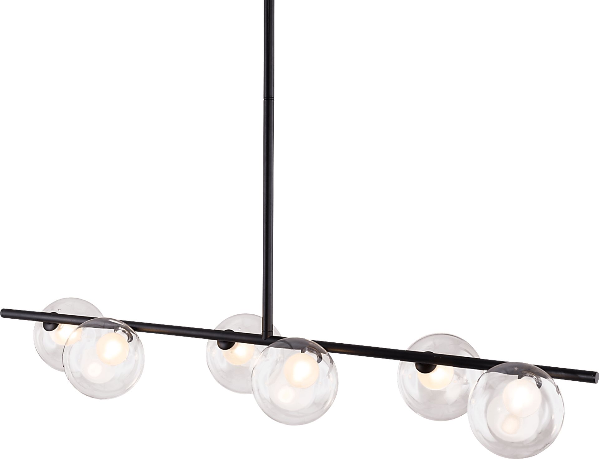 Almond Trail Black Chandelier - Image 1