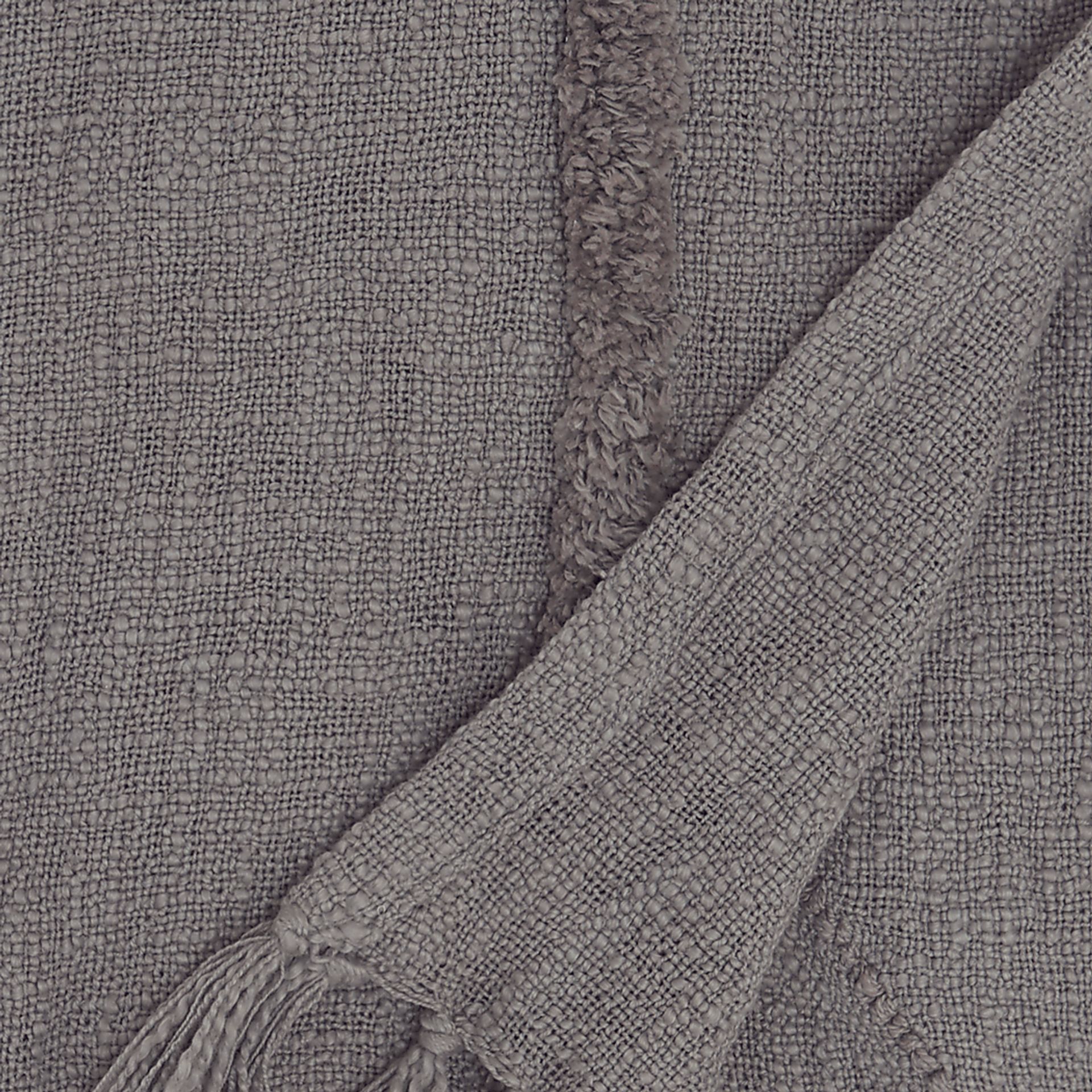Almondbee Gray Throw Blanket - Image 5
