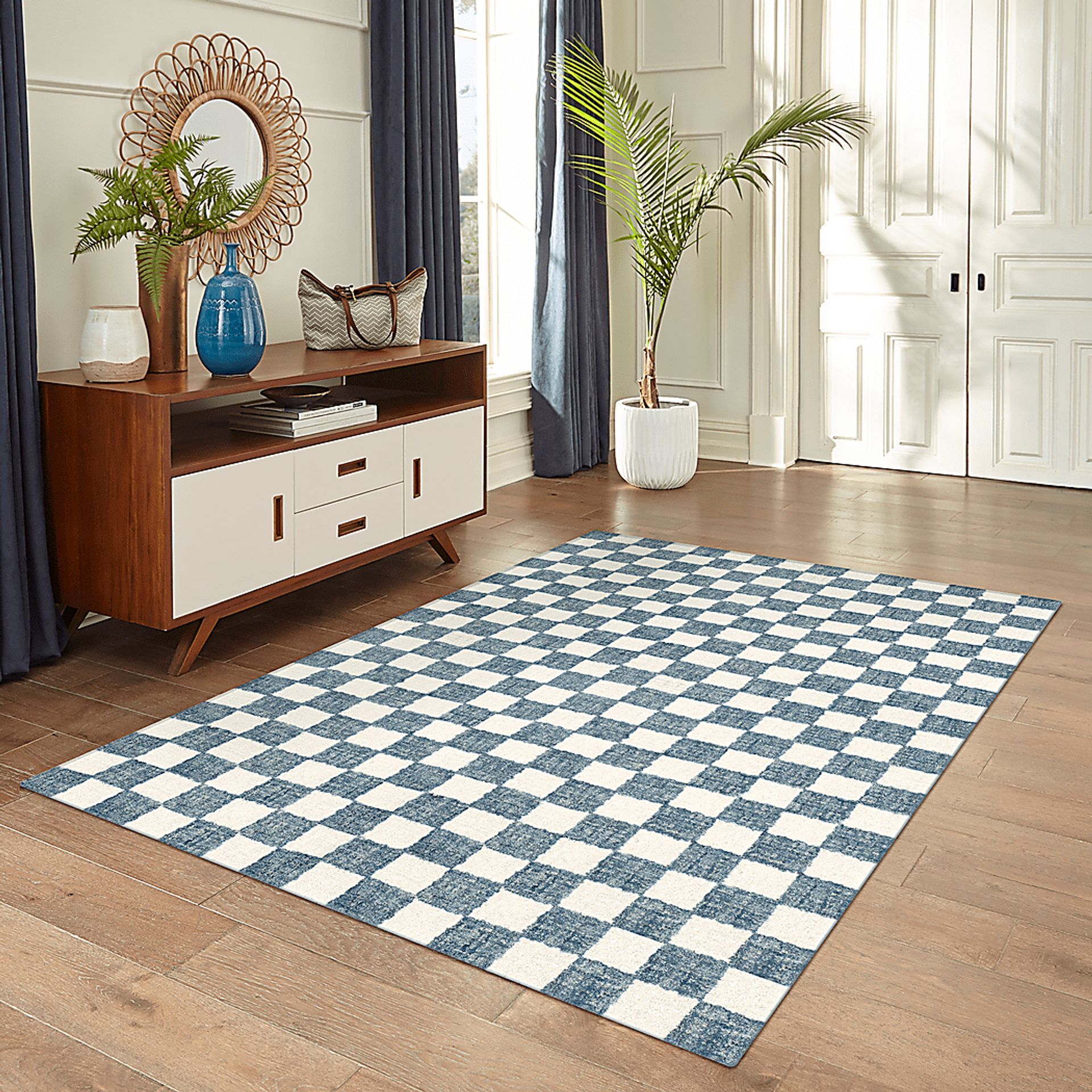 Almora Blue 7'6 x 9'6 Rug - Image 2