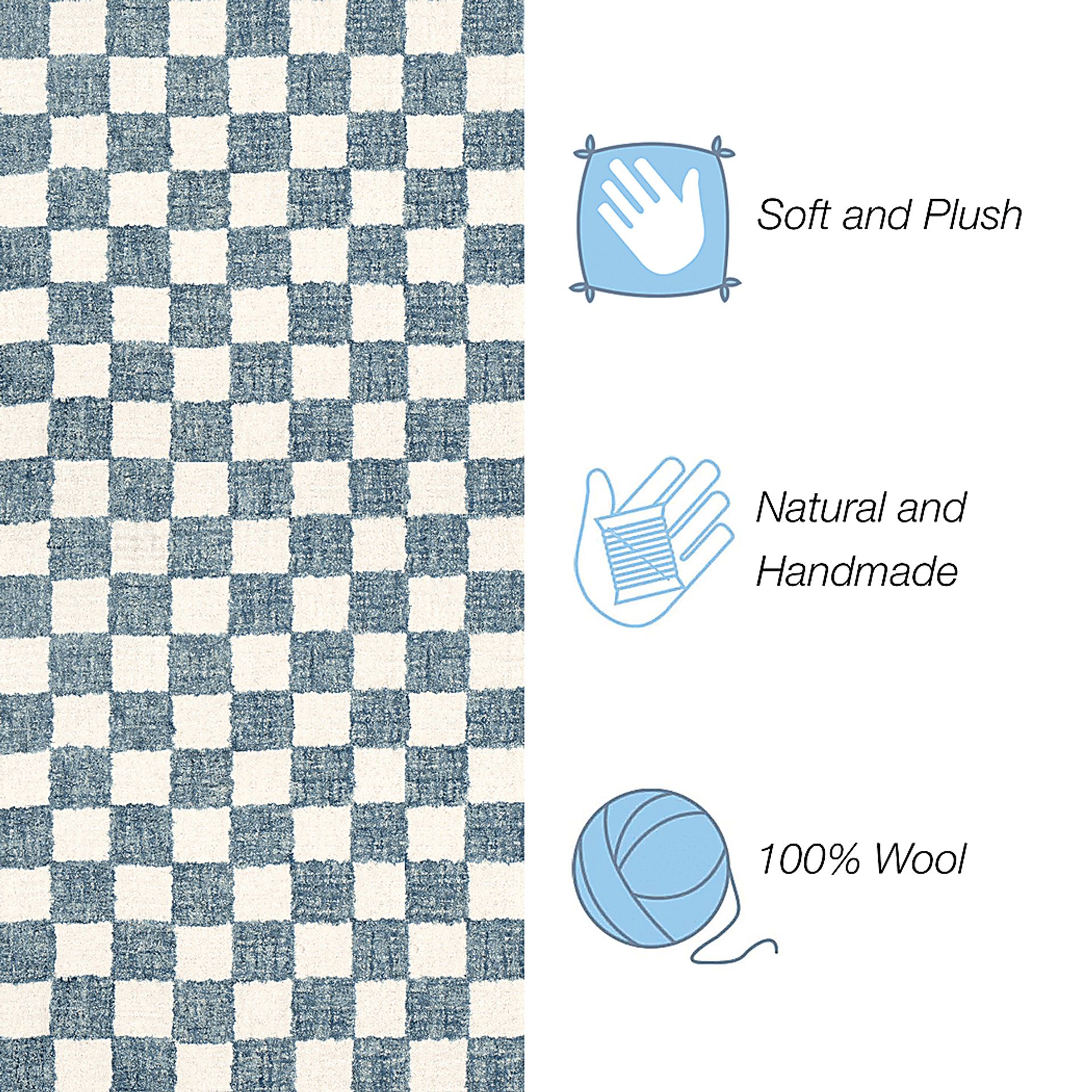 Almora Blue 7'6 x 9'6 Rug - Image 4