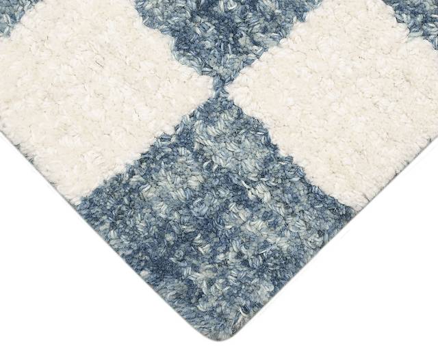 Almora Blue 7'6 x 9'6 Rug - Thumbnail - Image 6