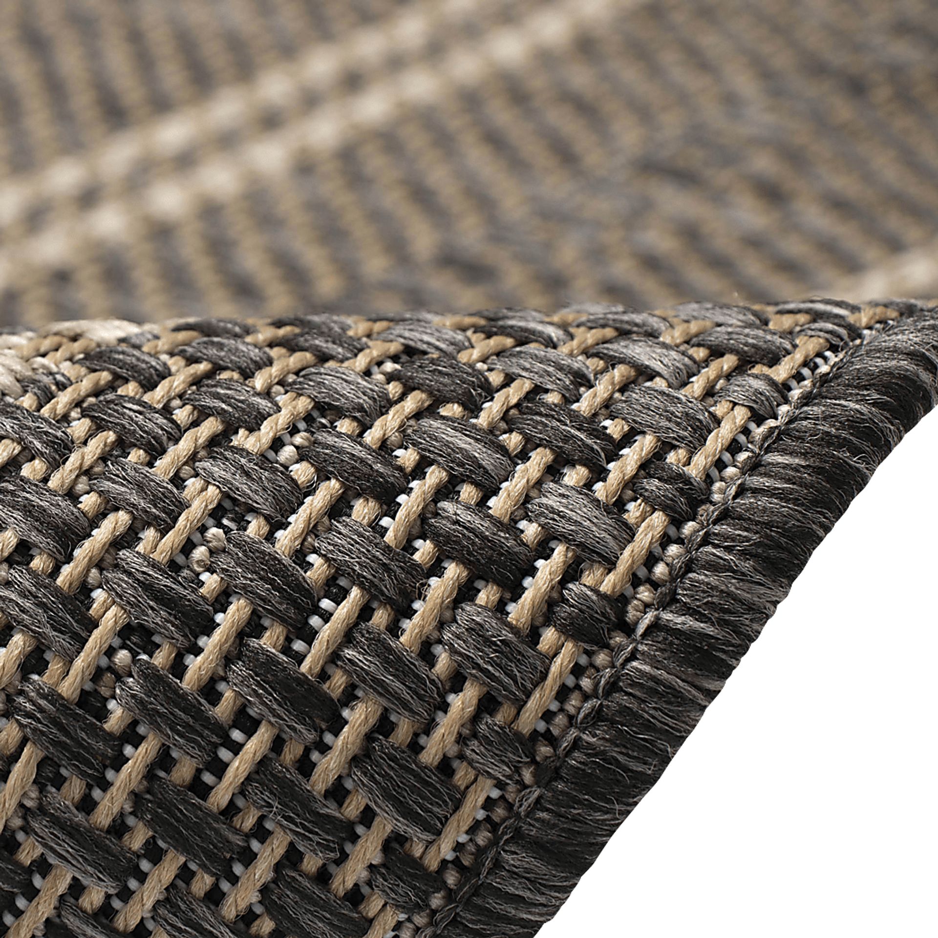 Almoris Black 6'6 x 9'4 Indoor/Outdoor Rug - Image 8