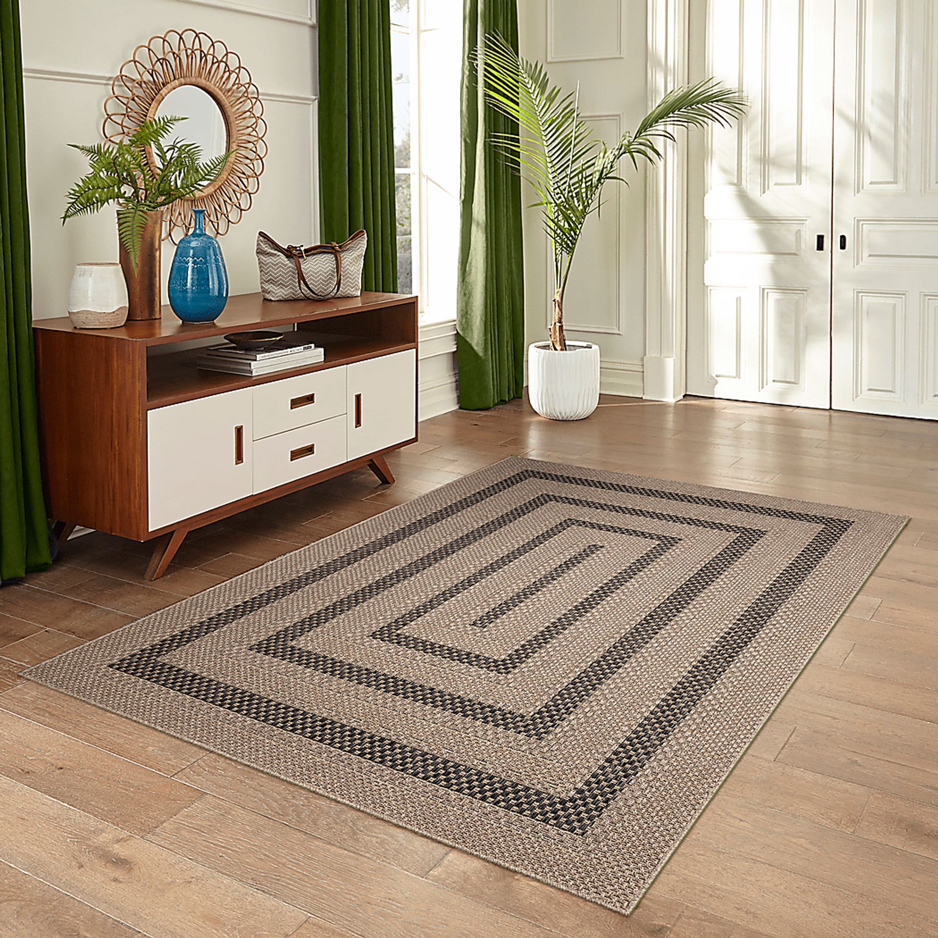 Almoris Taupe 5'3 x 7'3 Indoor/Outdoor Rug - Image 3