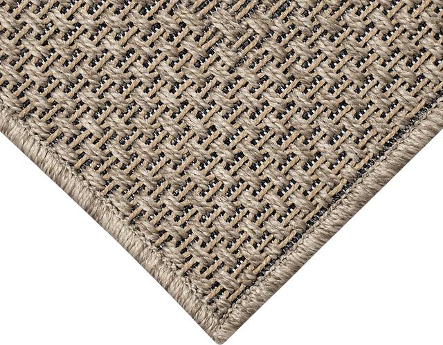 Almoris Taupe 6'6 x 9'4 Indoor/Outdoor Rug - Thumbnail - Image 6