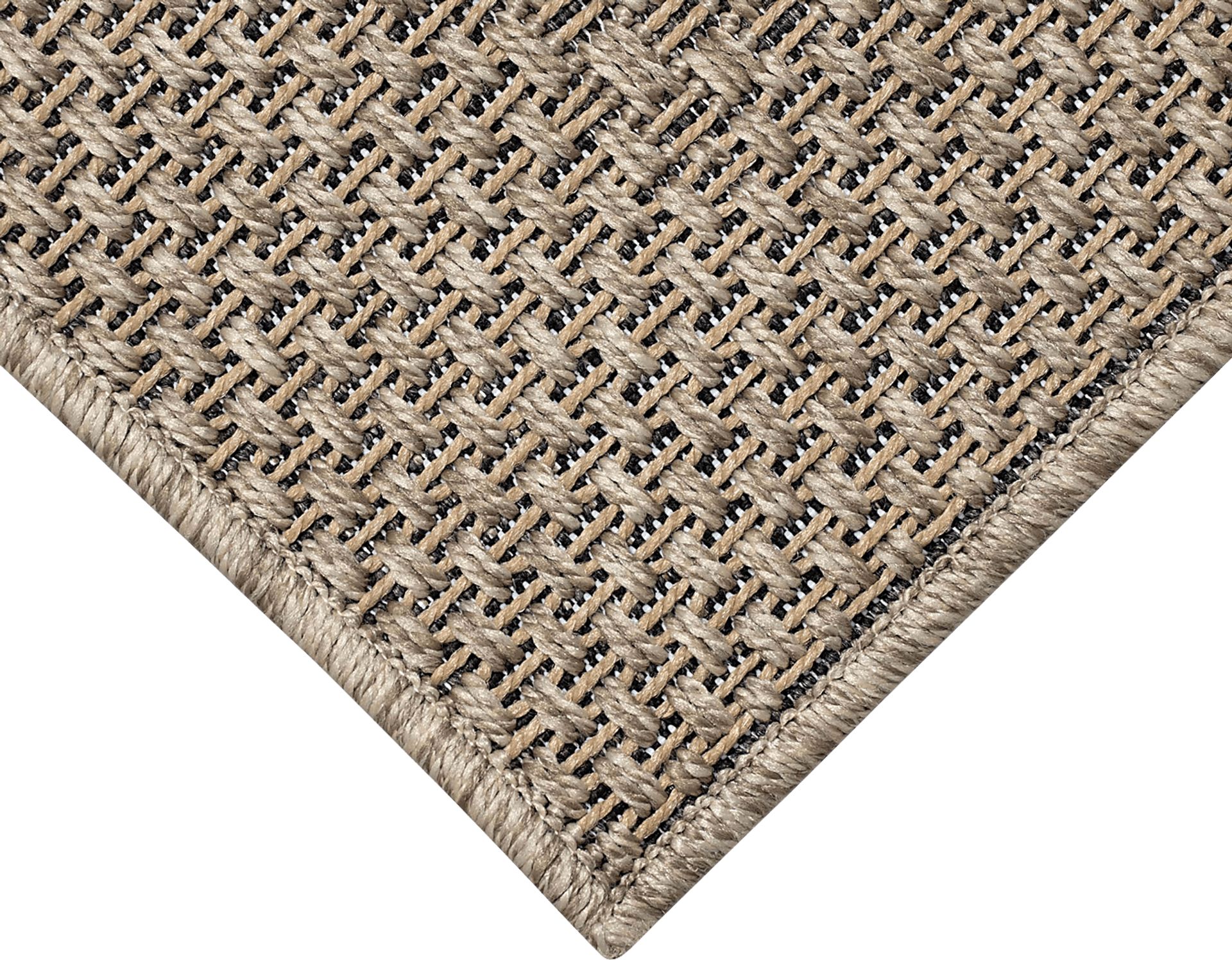 Almoris Taupe 6'6 x 9'4 Indoor/Outdoor Rug - Image 6