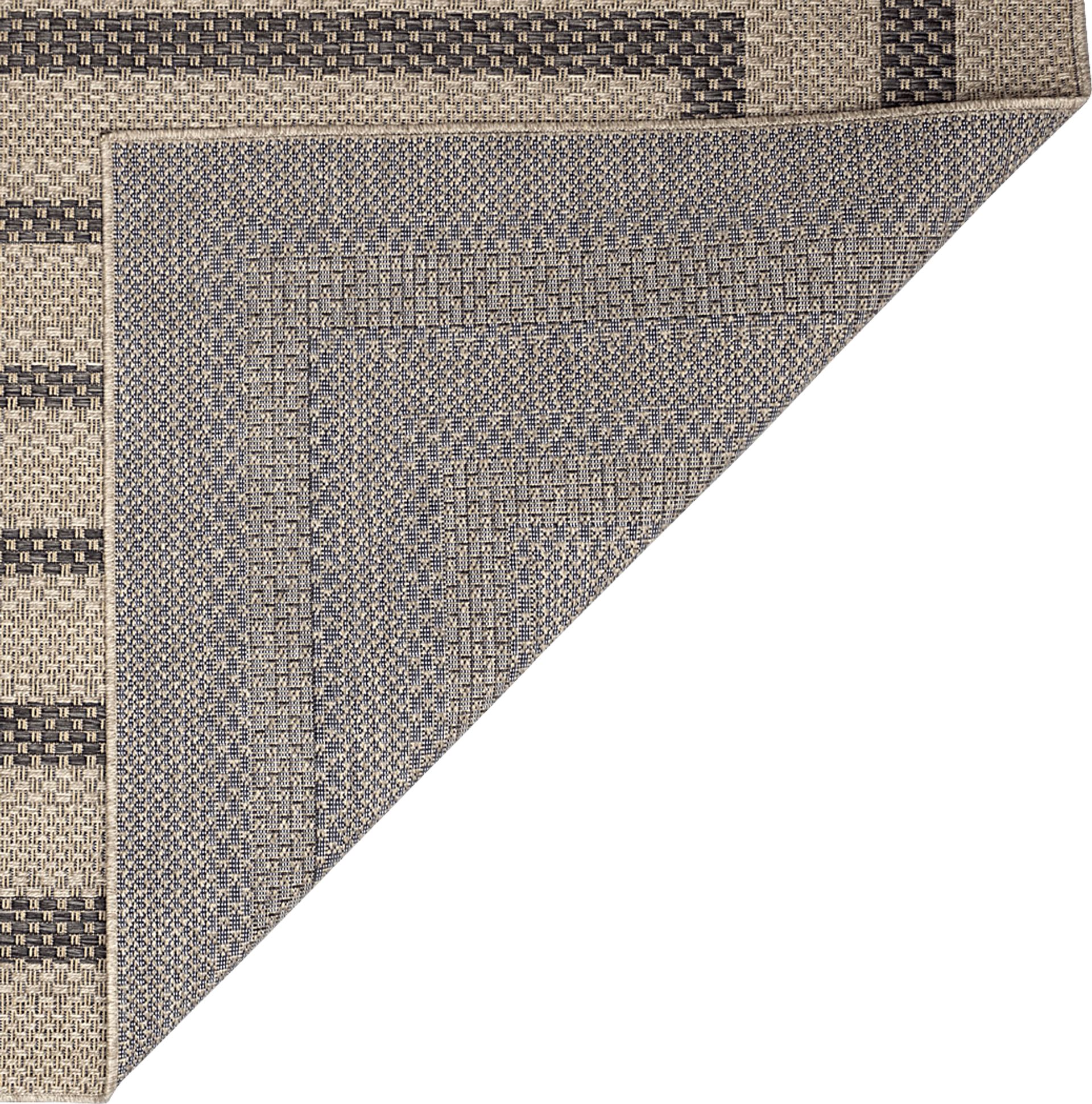 Almoris Taupe 7'10 Sqaure Indoor/Outdoor Rug - Image 5