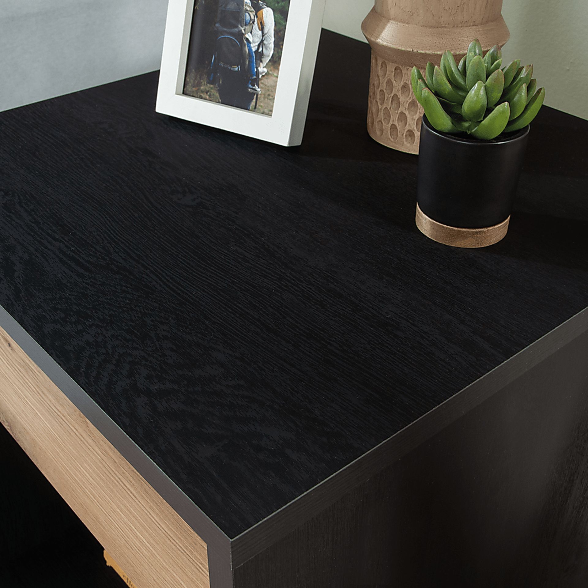 Almosa Black Nightstand - Image 3