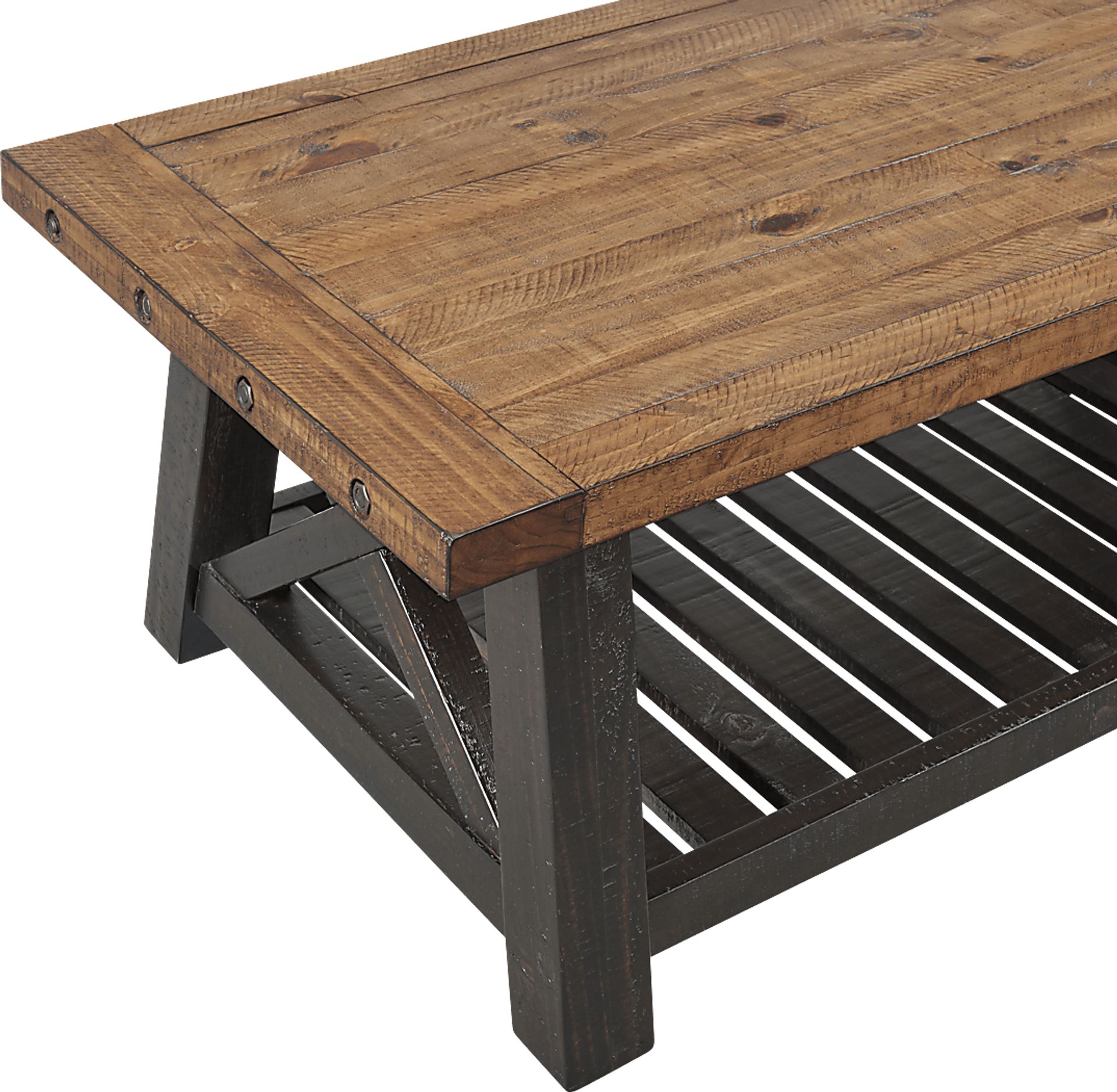 Almoure Way Brown Cocktail Table - Image 3