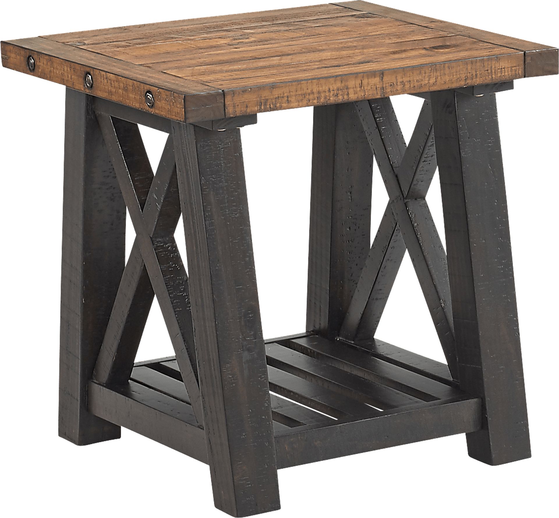Almoure Way Brown End Table - Image 1