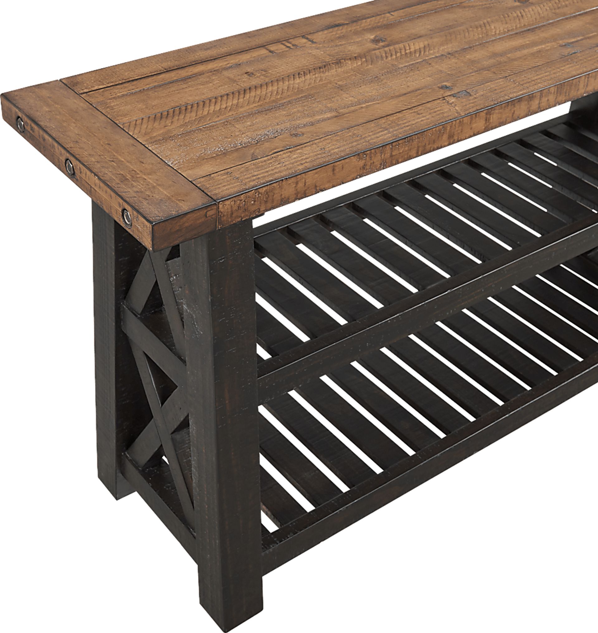 Almoure Way Brown Sofa Table - Image 3