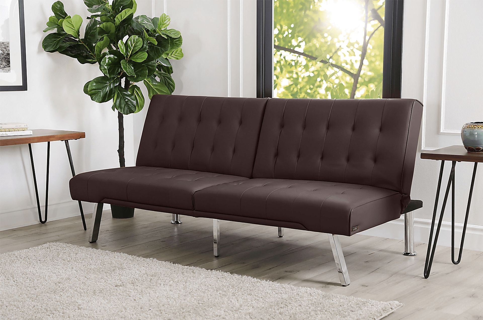 Alna Brown Futon - Image 2