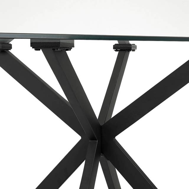 Alnoor Black Dining Table - Thumbnail - Image 5