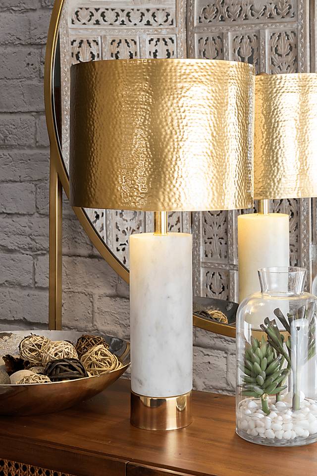 Alnwick Gray Lamp - Thumbnail - Image 2