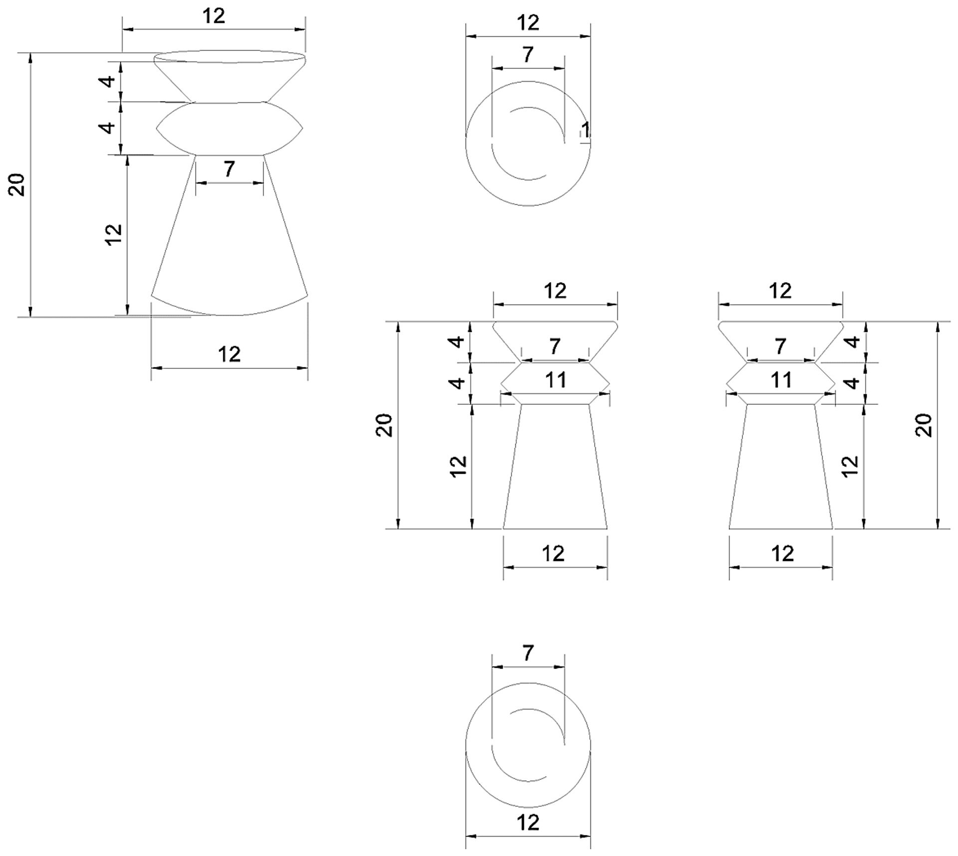 Aloh Rust End Table - Image 2