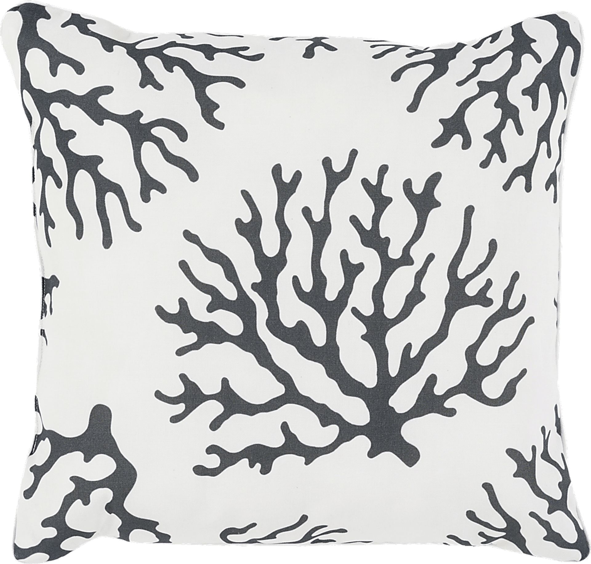 Alohi Black Indoor/Outdoor Accent Pillow - Image 1
