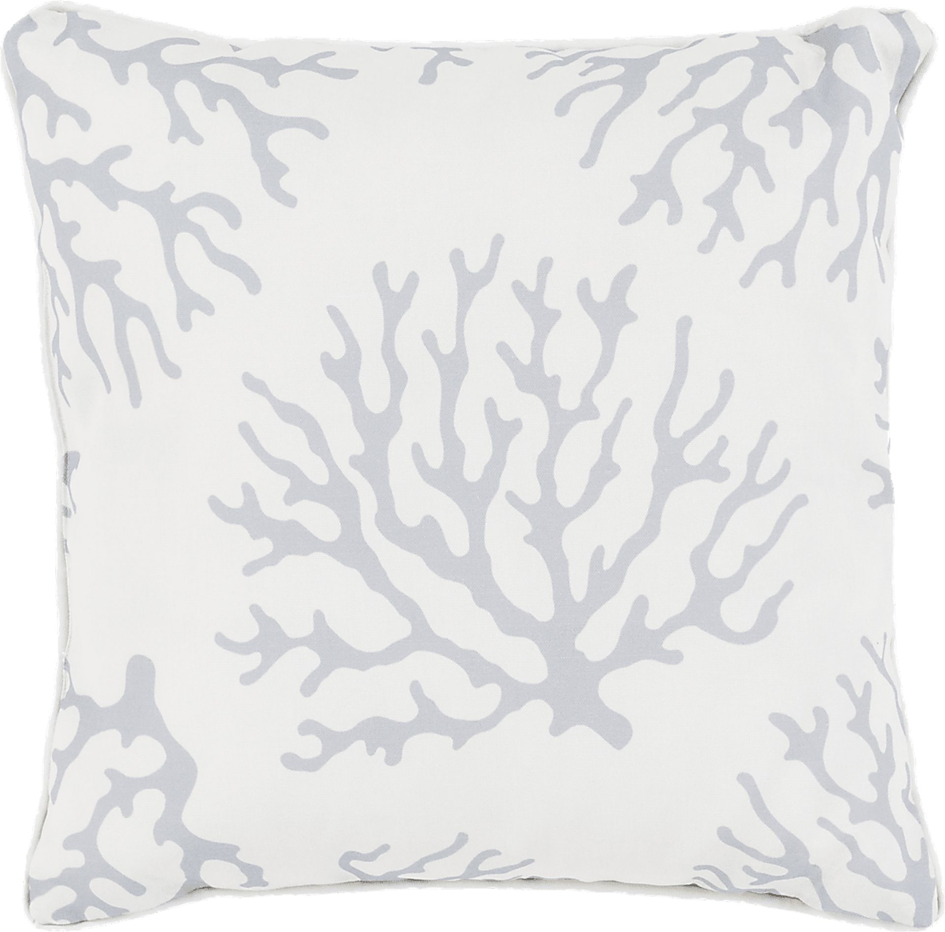 Alohi Gray Indoor/Outdoor Accent Pillow - Image 1