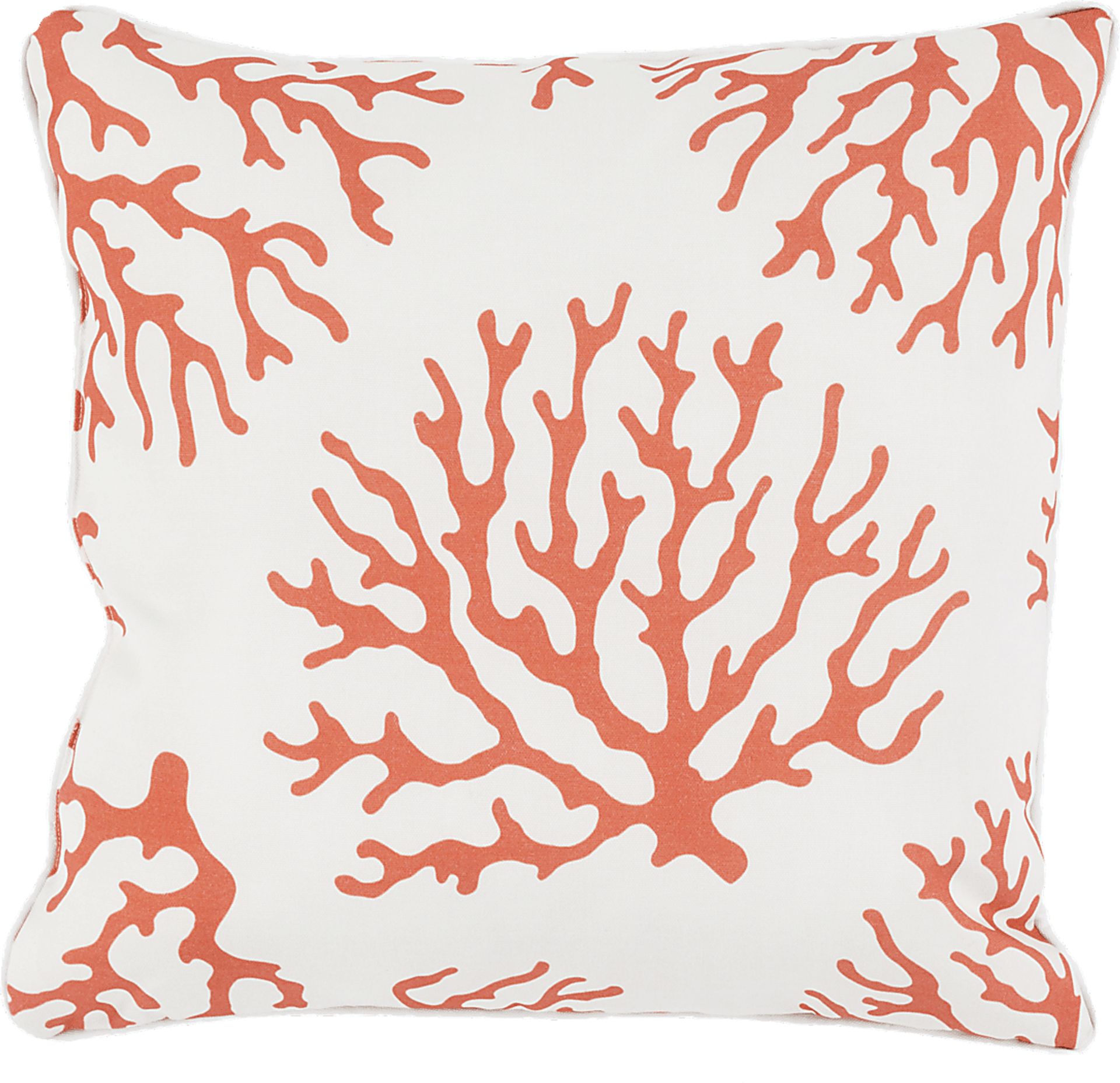 Alohi Orange Indoor/Outdoor Accent Pillow - Image 1