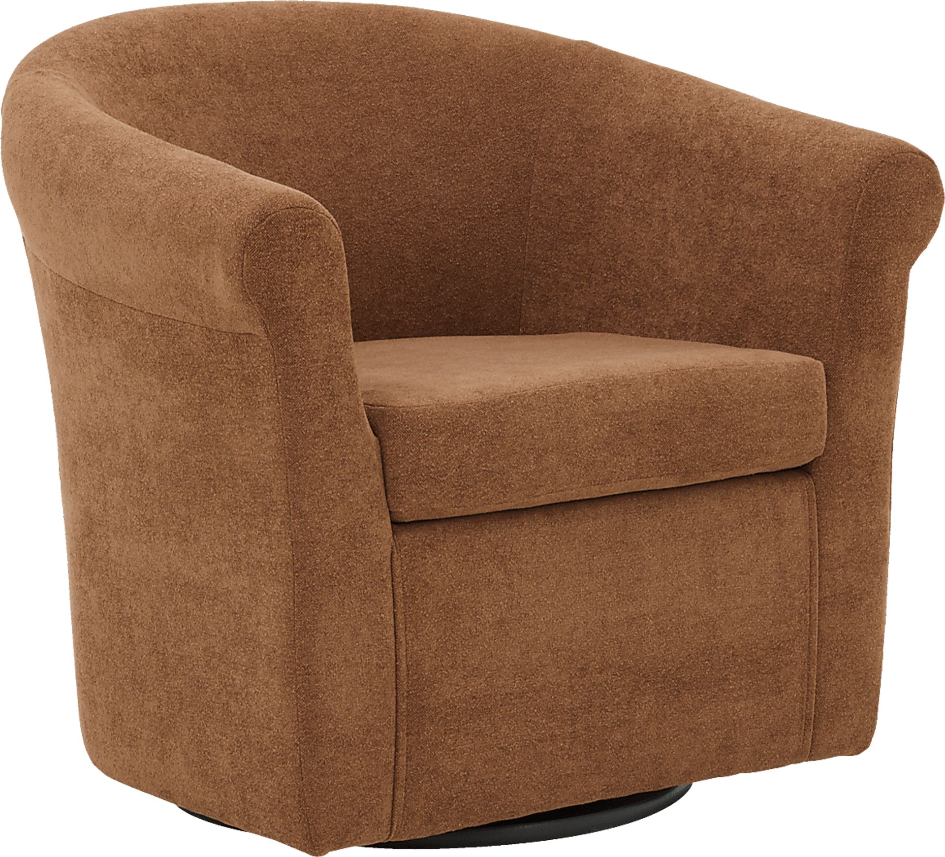 Alokaba Red Swivel Accent Chair - Image 1