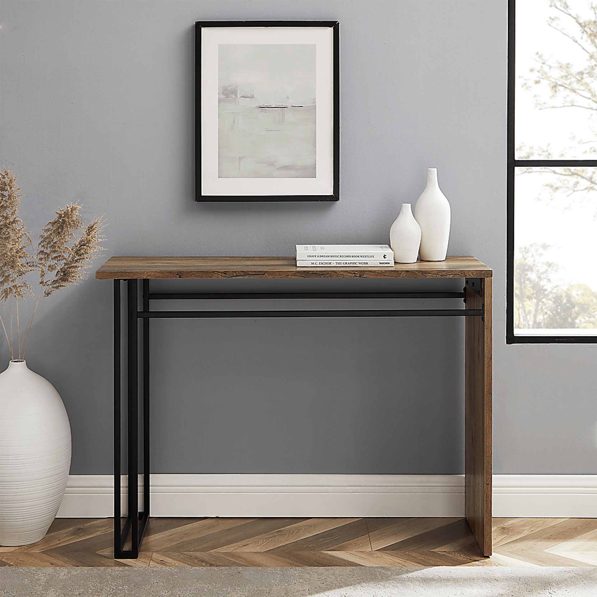Alomar Brown Sofa Table - Image 4