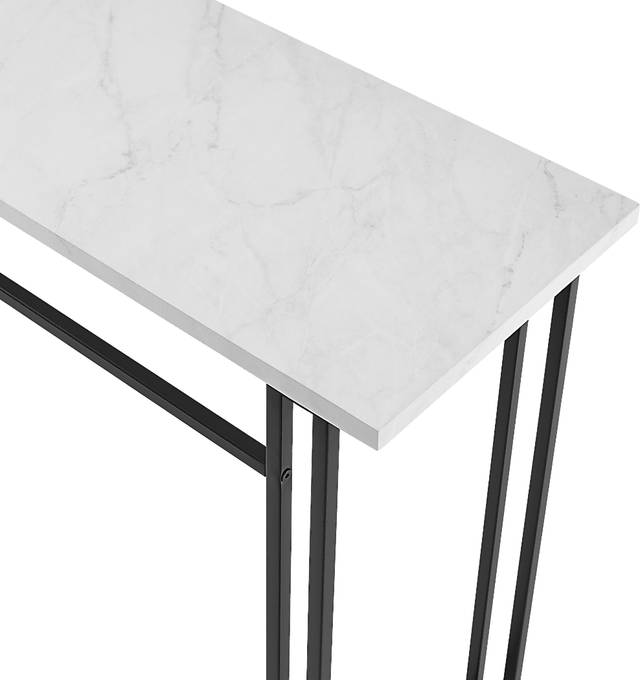 Alomar White Sofa Table - Thumbnail - Image 3