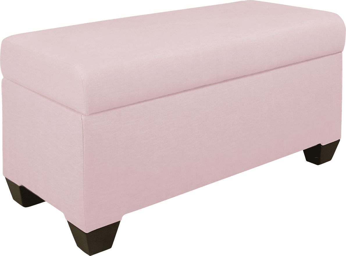 Alona Pink Storage Bench