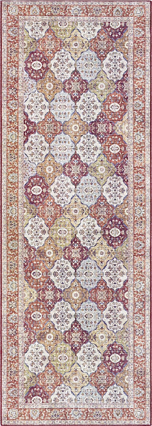 Alonah Camel 2'6 x 7'6 Runner Rug - Thumbnail - Image 1