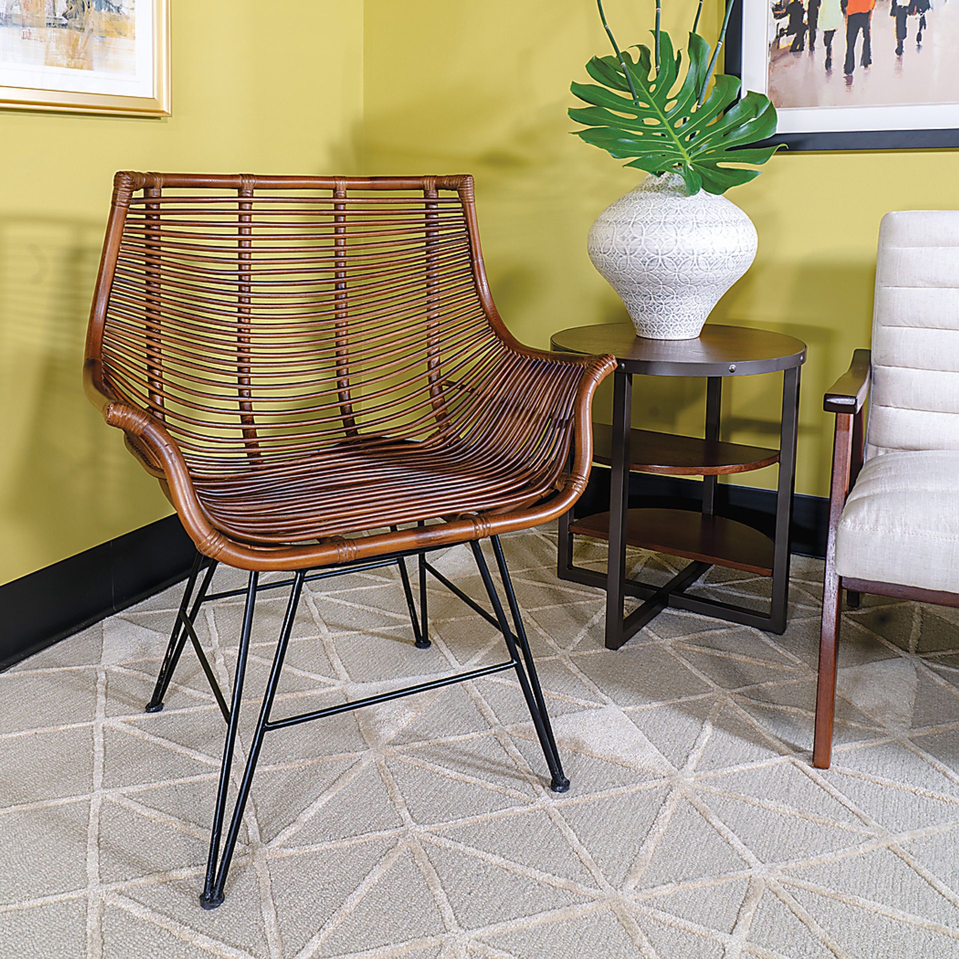 Alonan Brown Accent Chair - Image 2