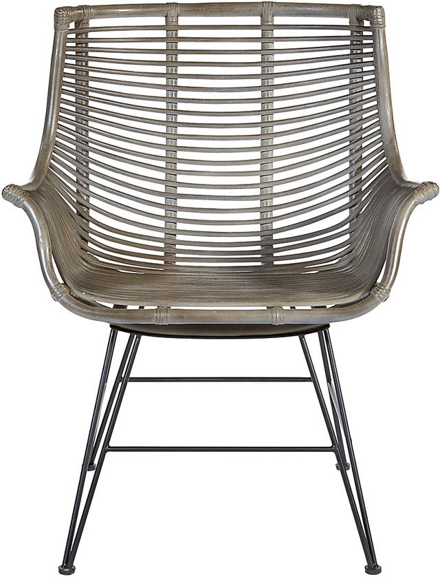 Alonan Gray Accent Chair - Thumbnail - Image 4