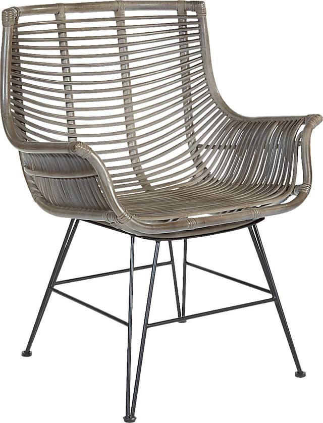 Alonan Gray Accent Chair - Thumbnail - Image 1