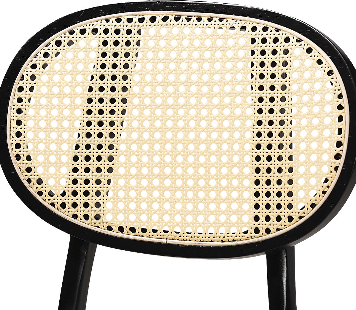 Alonesos Black Polyester Fabric Counter Stool, Set Of 2 | Rooms to Go