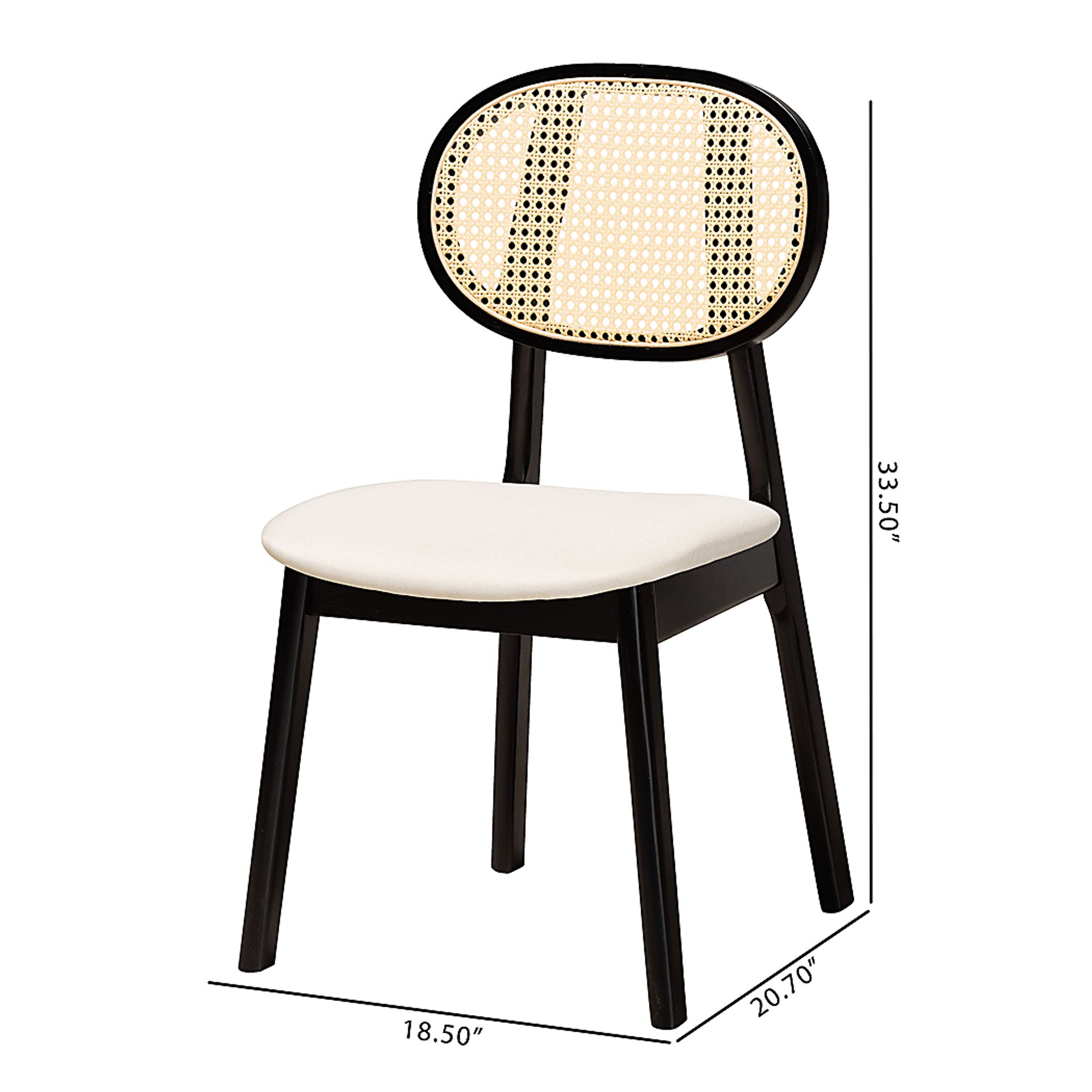 Alonesos Black Side Chair, Set of 2 - Image 8
