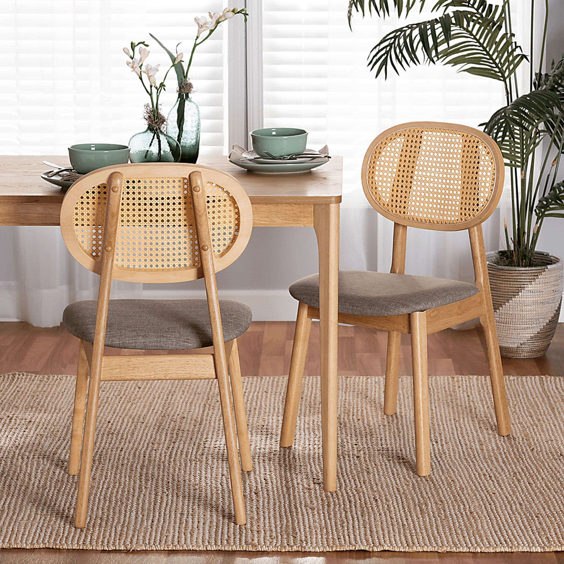Alonesos Light Brown Side Chair, Set of 2 - Image 2