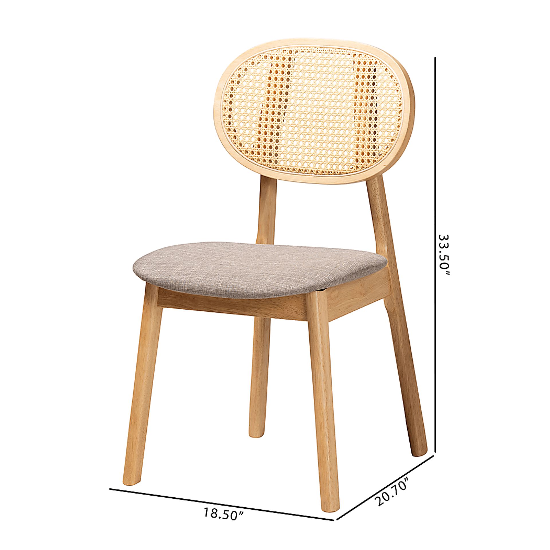 Alonesos Light Brown Side Chair, Set of 2 - Image 8