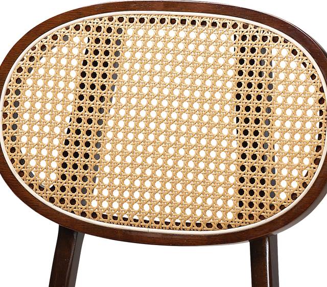 Alonesos Walnut Brown Counter Stool, Set of 2 - Thumbnail - Image 6