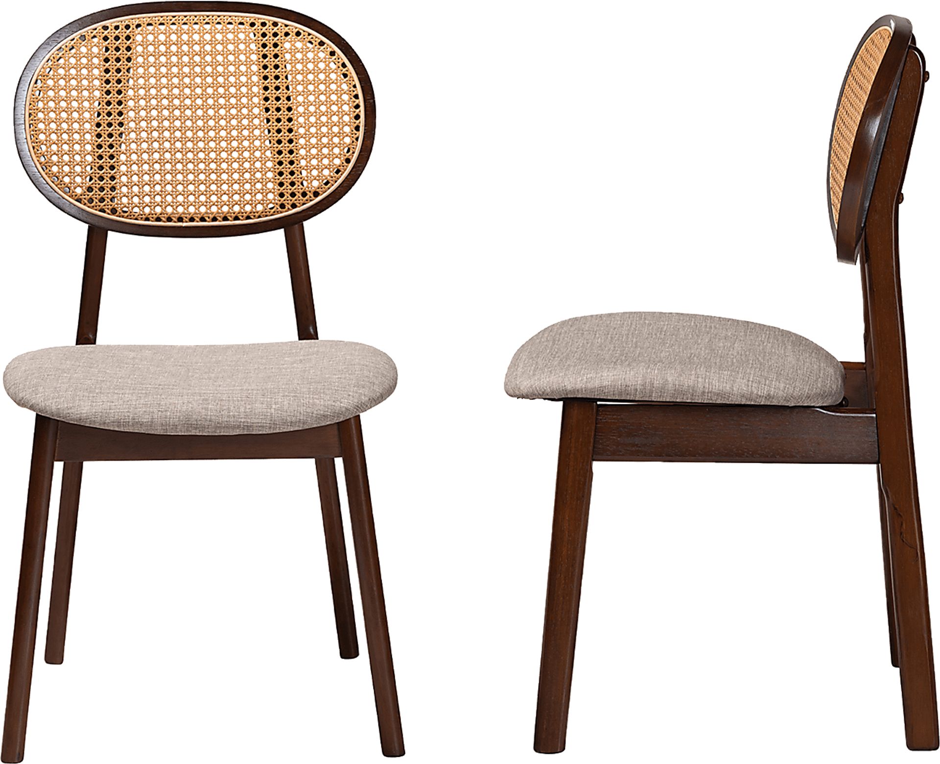 Alonesos Walnut Brown Side Chair, Set of 2 - Image 6