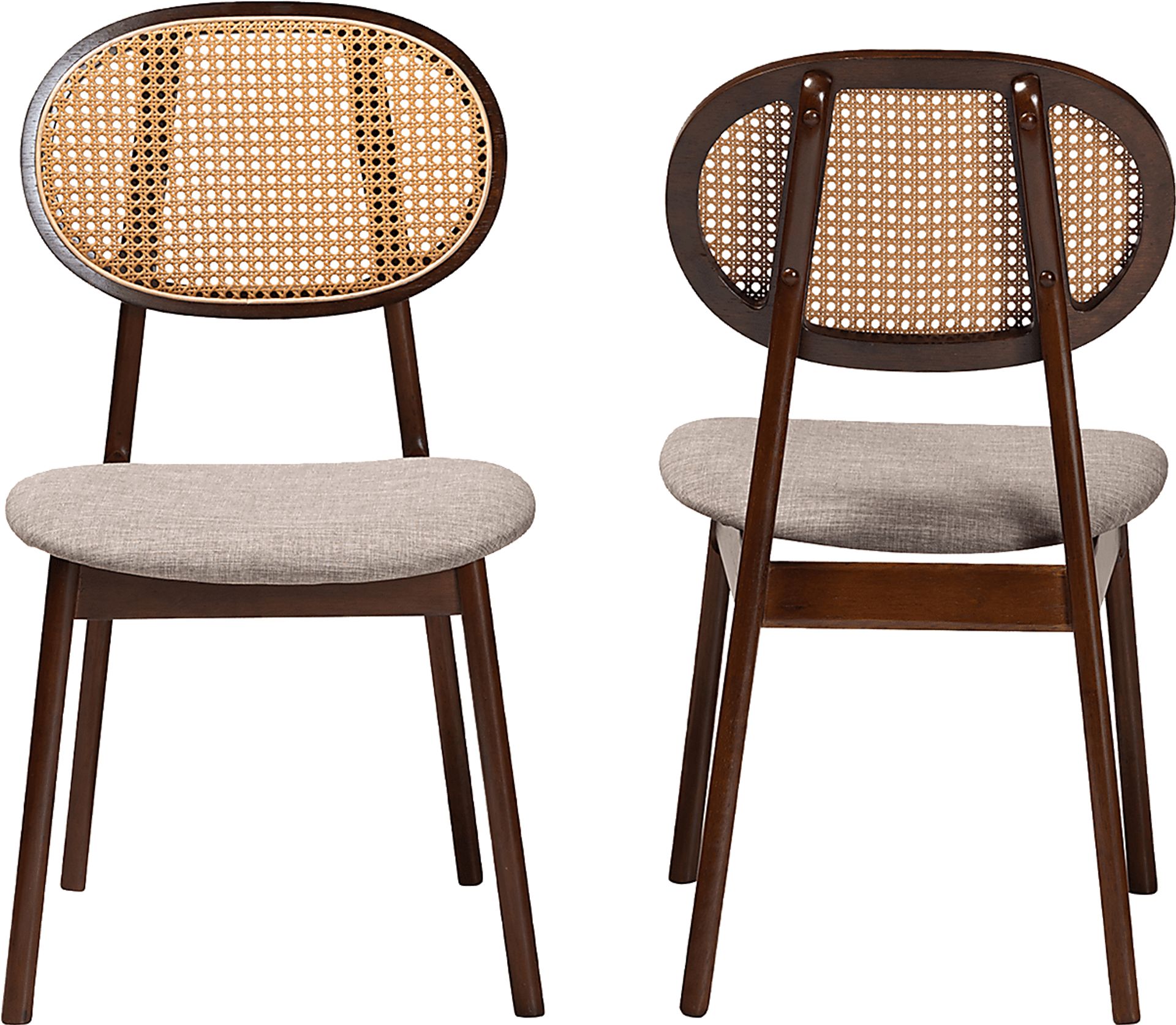 Alonesos Walnut Brown Side Chair, Set of 2 - Image 7