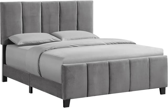 Aloreno Gray King Bed - Thumbnail - Image 3