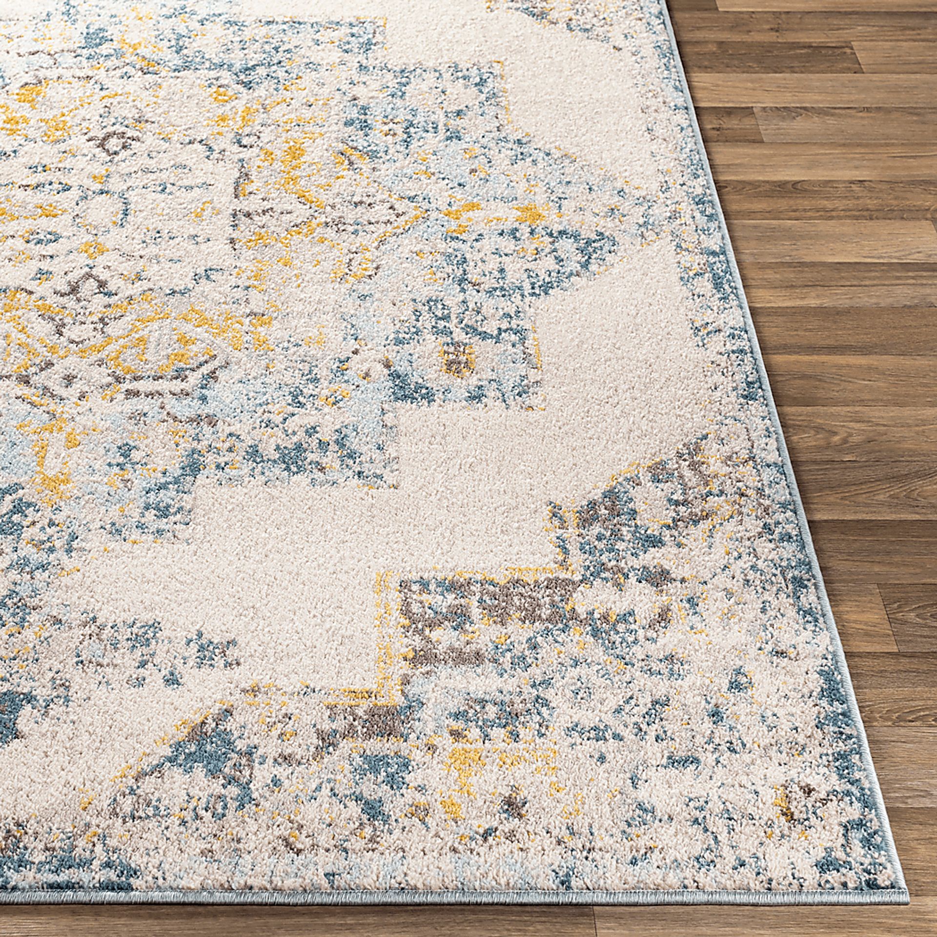 Aloria I Beige 7'10 x 10'3 Rug - Image 3